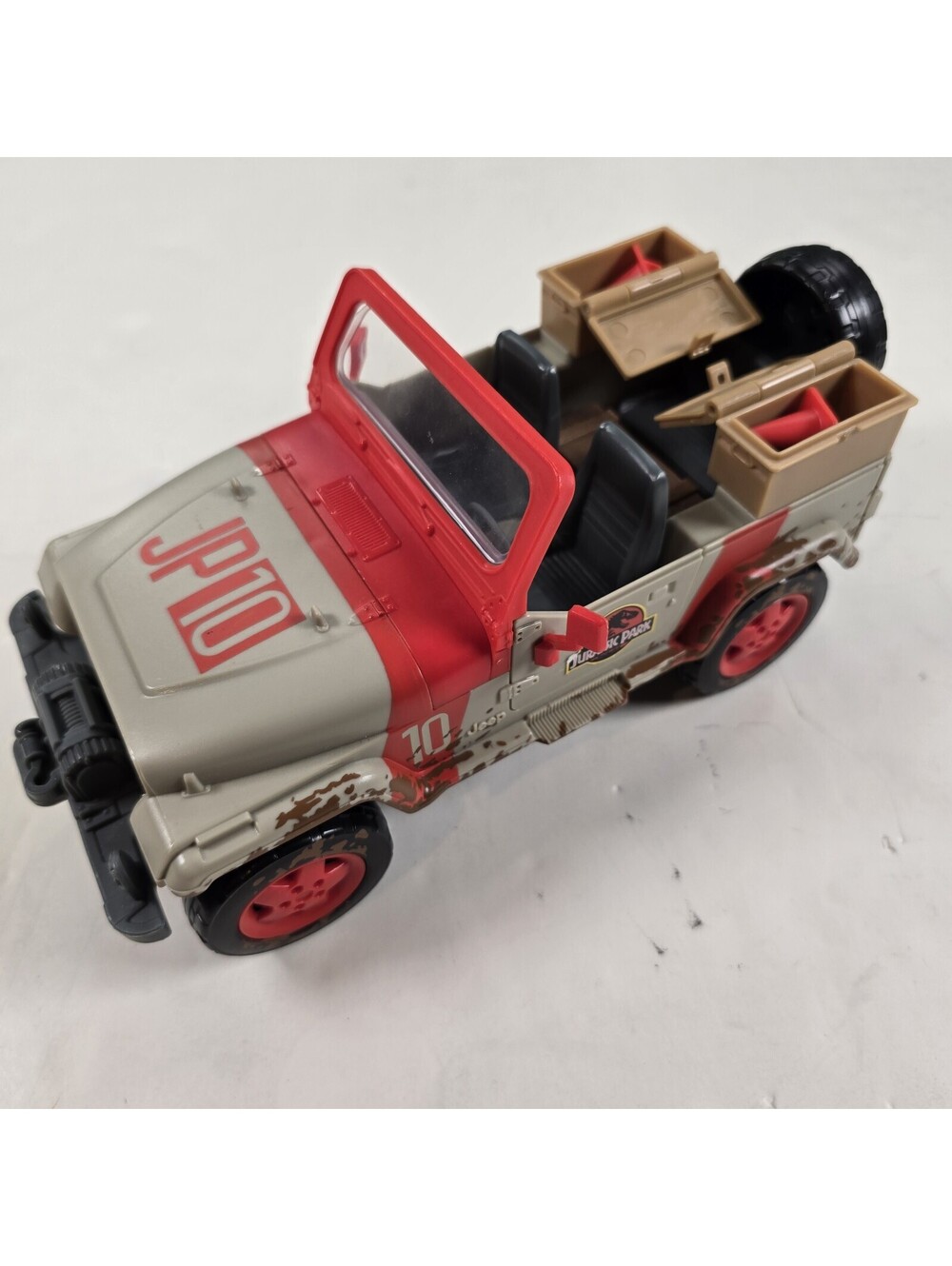 Jurassic Park Jeep Wrangler JP10 Vehicle Dr Ellie Sattler Risky Rescue